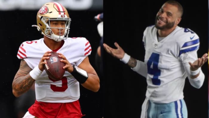 Trey Lance, Dak Prescott